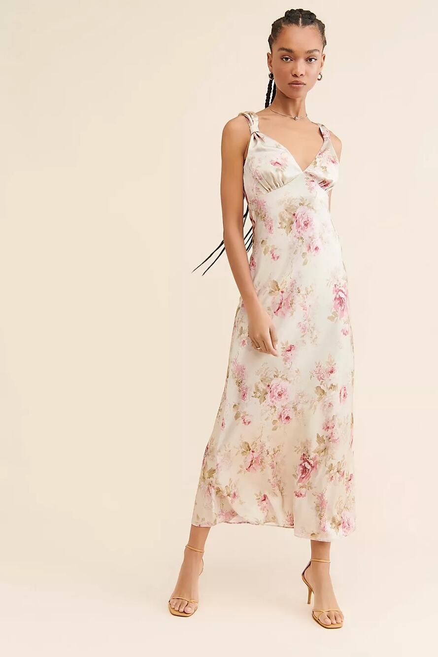 Free People x Maison Amory The Candlelight Slip Dress, VGUC, Size XS